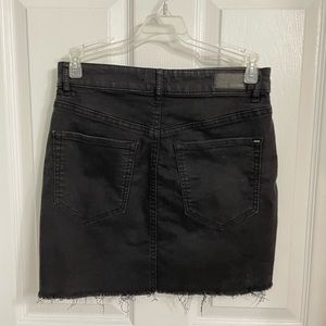 GARAGE black mini skirt